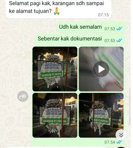 Pengiriman Papan Bunga Selamat Kiyangkongrejo Kutoarjo