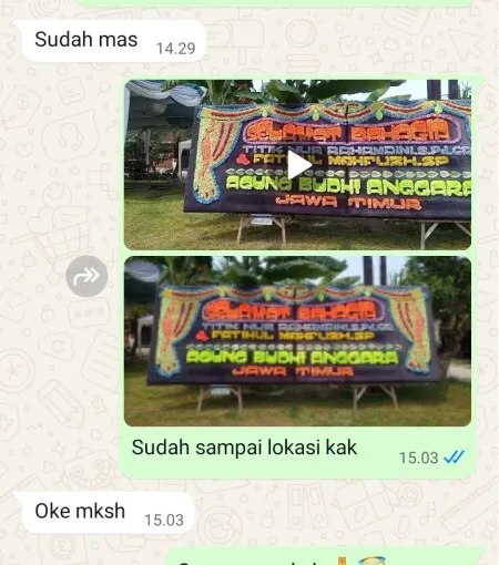 Pengiriman Papan Bunga Kiyangkongrejo Kutoarjo